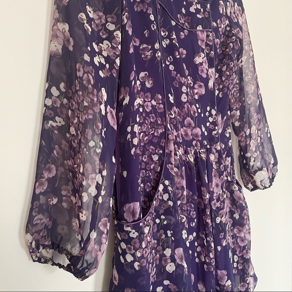 FLORAL PRINT CHIFFON DRESS 🌸 - Picture 4 of 4